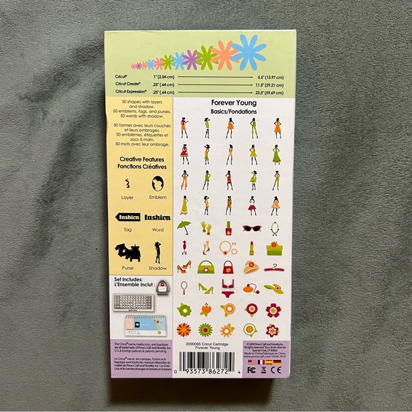 Cricut FOREVER YOUNG shapes - Picture 8 of 16